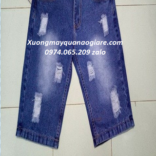 Quần Short Jean