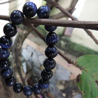 Vòng tay đá mắt hổ lam 10ly