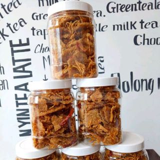 Cơm cháy lắc khô gà
