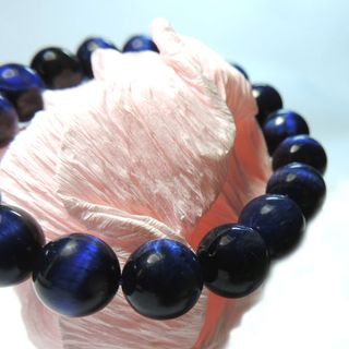 Vòng tay đá mắt hổ lam 10ly