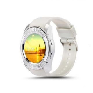 Đông hồ thông minh V8 mặt tròn