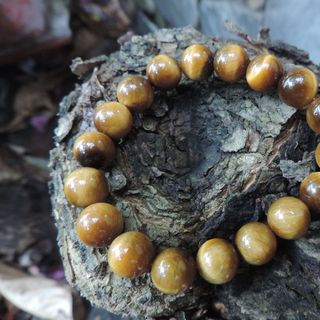 Vòng tay đá mắt hổ vàng tự nhiên