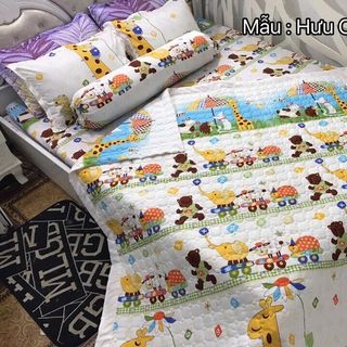 Combo 1 ga và 2 vỏ gối 16x2m HƯƠU VÀNG giá sỉ