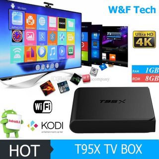 Android Tivi Box T95X Ram 2GB Rom 8GB Siêu Phẩm 2017