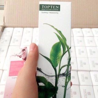 Sữa rửa mặt hàn quốc Trà Collagen Than Lô hội