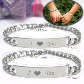 Lắc tay cặp I love you