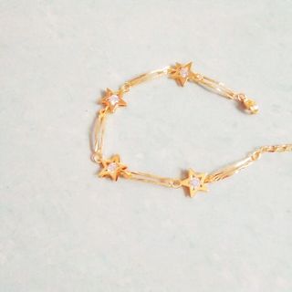 Lắc tay sao nối mạ vàng