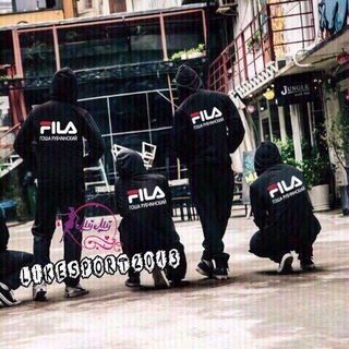Áo khoác nỉ ép bông Fila