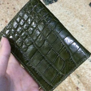 Ví da cá sấu Mini Wallet Hàng Xưởng