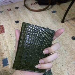 Ví da cá sấu Mini Wallet Hàng Xưởng