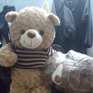 Gấu bông teddy size 1m cao 80cm