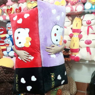 Gối ôm heollo kitty dài 80cm khổ 1mx80cm