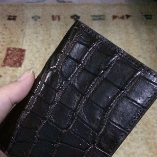 Ví da cá sấu Mini Wallet