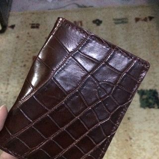 Ví da cá sấu Mini Wallet