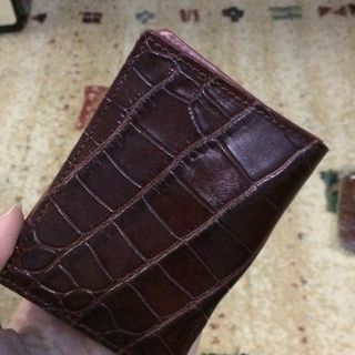 Ví da cá sấu Mini Wallet
