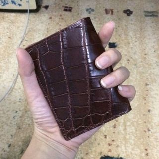 Ví da cá sấu Mini Wallet