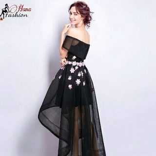 Đầm Xòe Dạ Hội Bẹt Vai