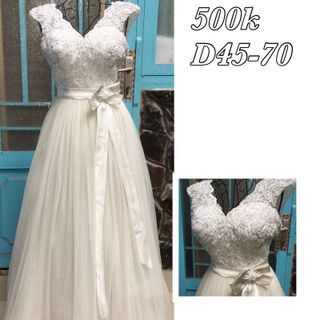 Váy cưới trắng 500
