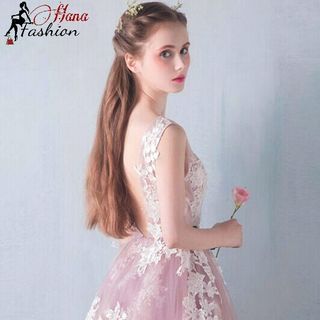 Đầm Xòe Tiểu Thư Đính Ren