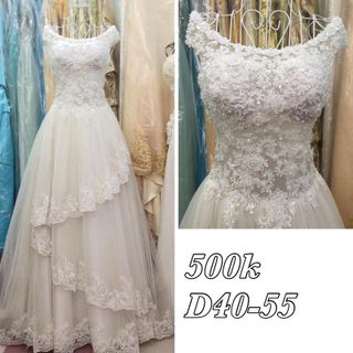 Váy cưới trắng 500