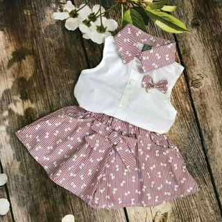 set áo sơ mi quần váy