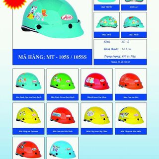 Nón bảo hiểm trẻ em Asia