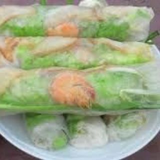 Bánh đa nem cuốn gỏi Ăn ng