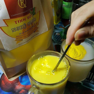 TINH BỘT NGHỆ NANO VÀNG CHO SỨC KHOẺ