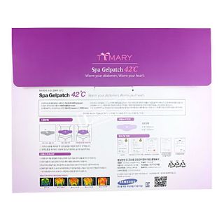 Miếng dán tan mỡ bụng Hàn Quốc Spa Gelpatch 42•C