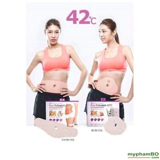 Miếng dán tan mỡ bụng Hàn Quốc Spa Gelpatch 42•C