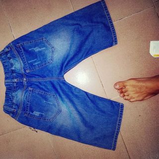 quan jeans ngố bé trai