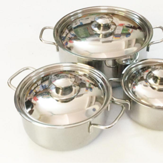Bộ 3 nồi inox 1 đáy Fivestar Shap