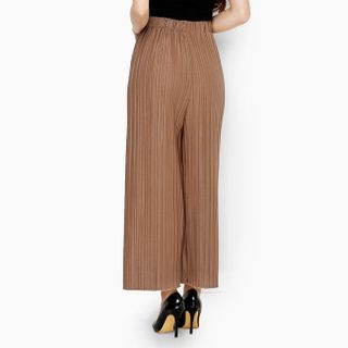 Quần suông nữ thời trang dập ly tôn dáng