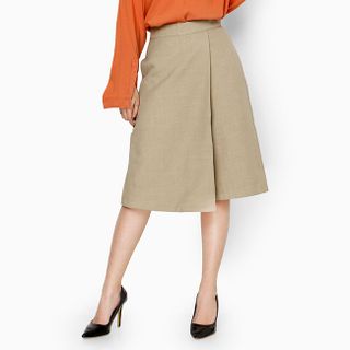 Quần Culottes ống xòe cách điệu mẫu 1