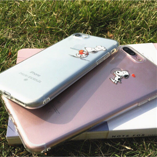 Ốp Lưng Iphone Snoopy Dog Silicon Trong Suốt