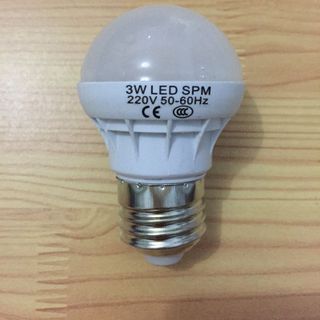 đèn LED nấm 3w ánh sáng vàng