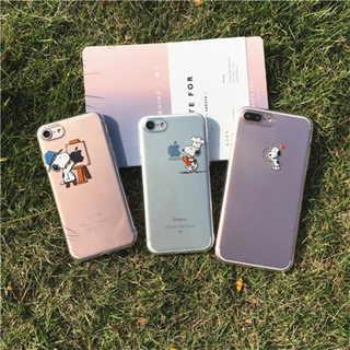 Ốp Lưng Iphone Snoopy Dog Silicon Trong Suốt