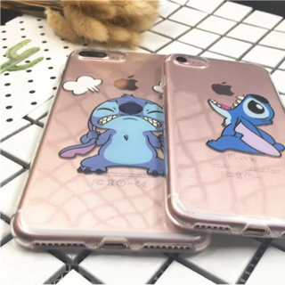 Ốp Lưng Iphone Stitch Silicon trong suốt