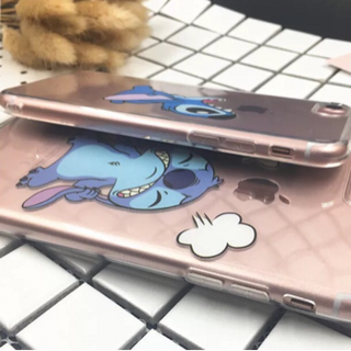 Ốp Lưng Iphone Stitch Silicon trong suốt