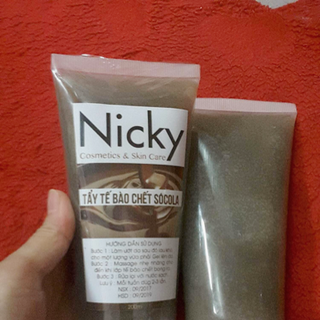 Gel tẩy tbc và body socola Nicky