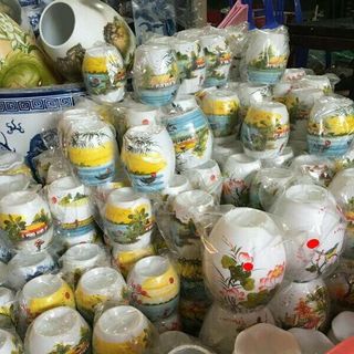 DÈN XÔNG TINH DẦU GỐM SỨ BÁT TRÀNG