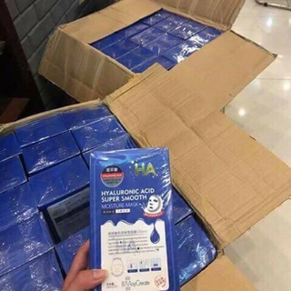 Mặt nạ HA xanh tím ngọc trai