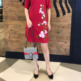 Đầm thiết kế thêu hoa DD2330