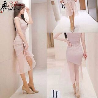 Đầm Body Phối Lưới