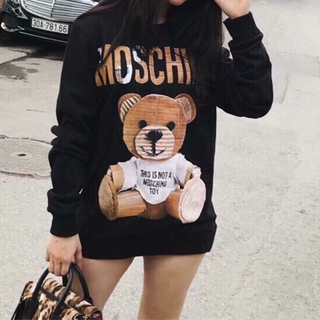 Áo hoodie nỉ gấu
