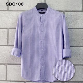 Áo Sơ Mi Nam Thời Trang Cổ Trụ SDC10X