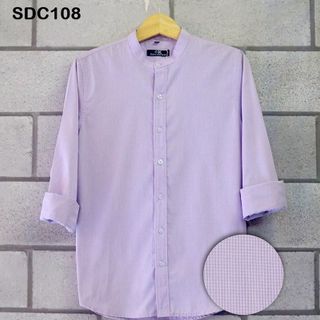 Áo Sơ Mi Nam Thời Trang Cổ Trụ SDC10X