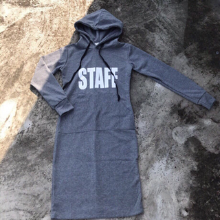 Đầm maxi hoodie