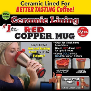 Bình giữ nhiệt Red Copper Mug