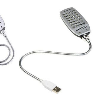 Đèn LED 28 bóng cổng USB máy tính Đen giá sỉ